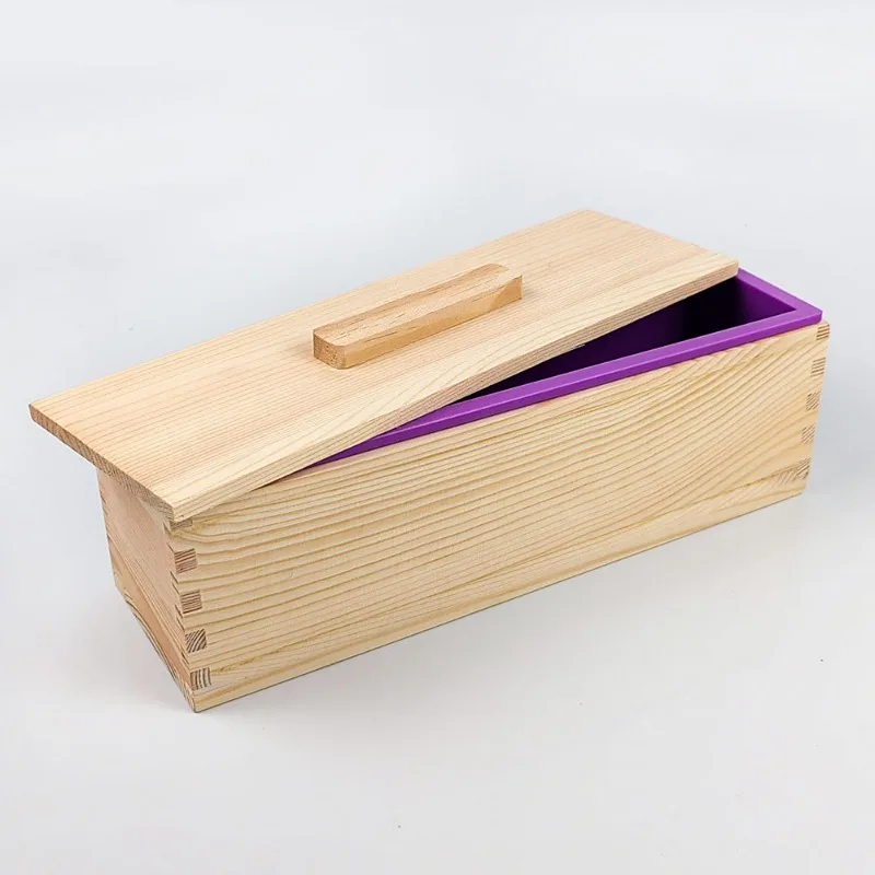 Soap Making Supplies - Silicone Soap Mold Rectangular Flexible Mould