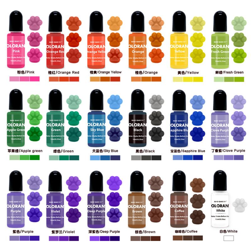 Soap Making Supplies - 20 Colors Candle Dyes Wax Candles
