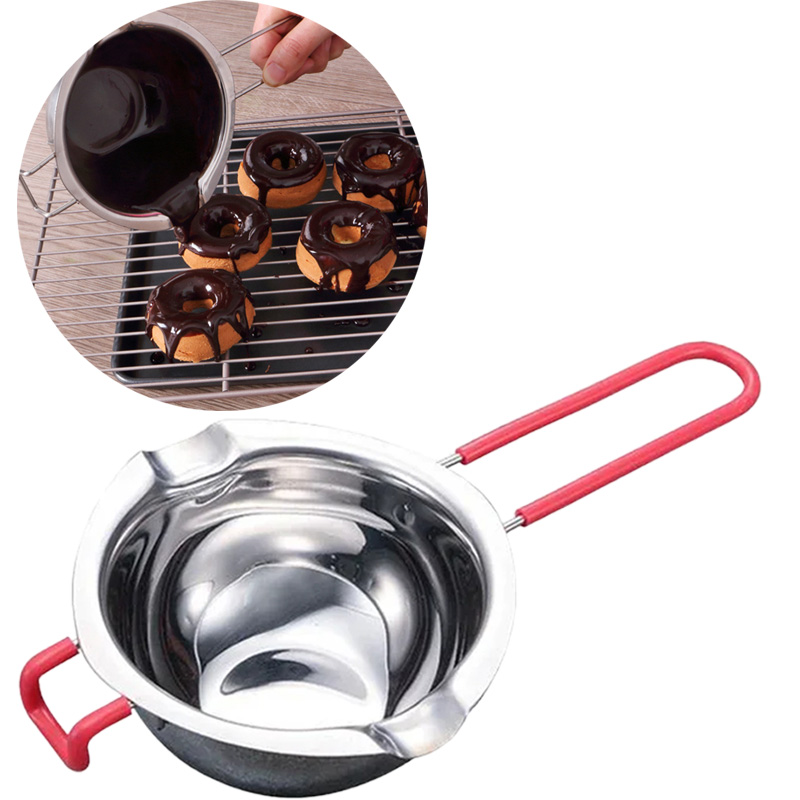 Soap Making Supplies - Stainless Steel Wax Melting Pot Long
