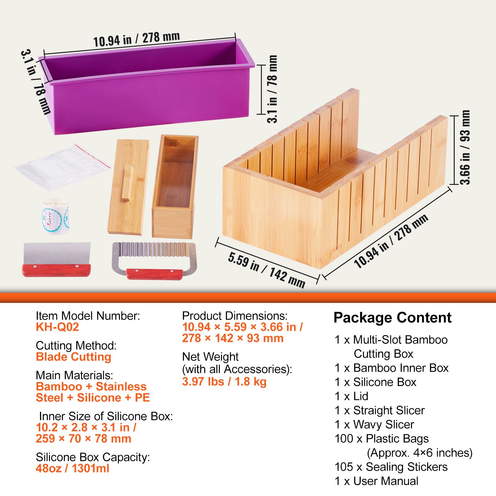 Soap Making Kit, Bamboo Cuttin - Soap Making Kit For Adults recension och pris
