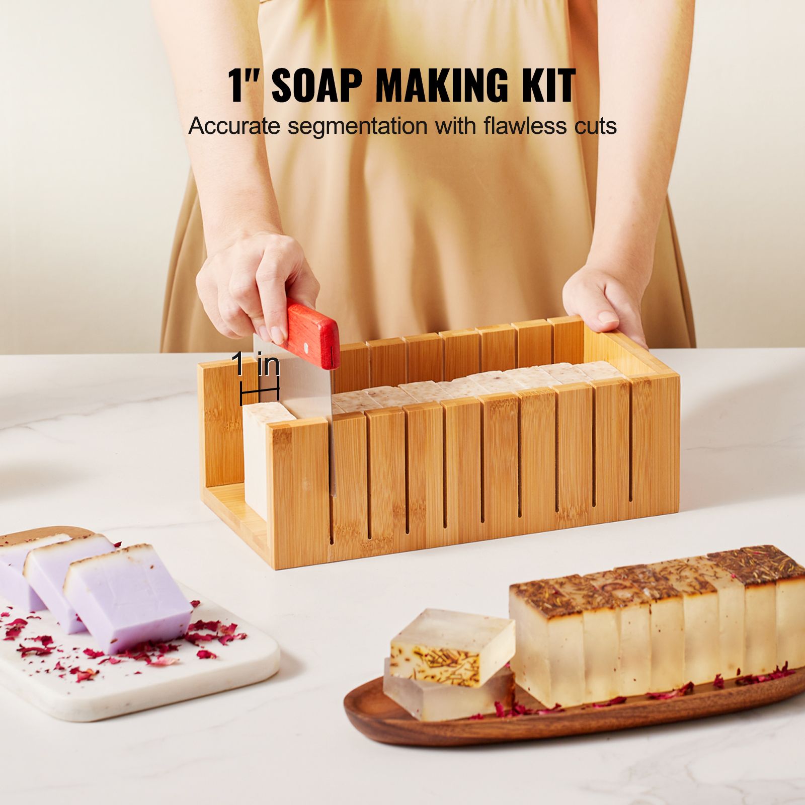 Soap Making Kit, Bamboo Cuttin - Soap Making Kit For Adults recension och pris