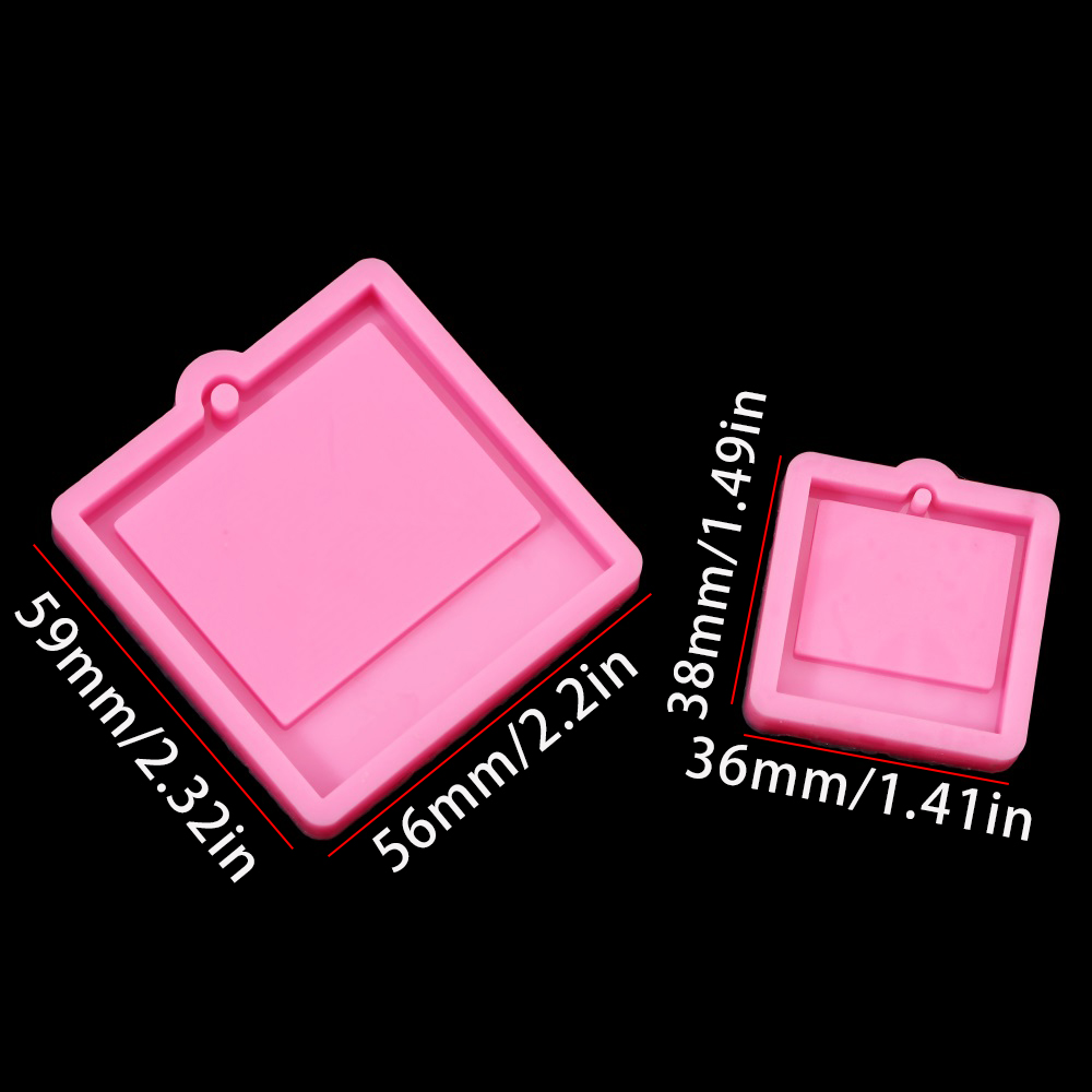 Photo Frame Epoxy Resin Keycha - Soap Making Supplies recension och pris