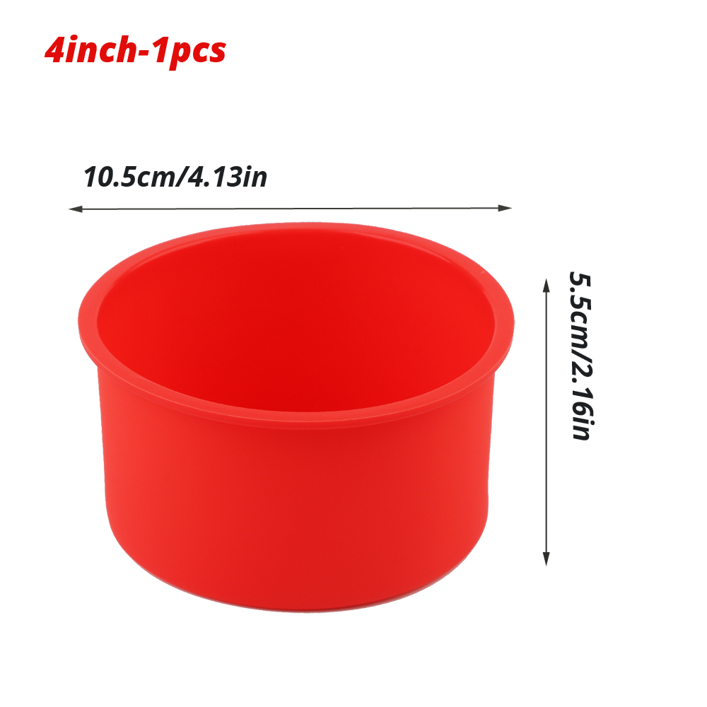 1 Piece of 4inch Round Silicon - Soap Making Ins recension och pris