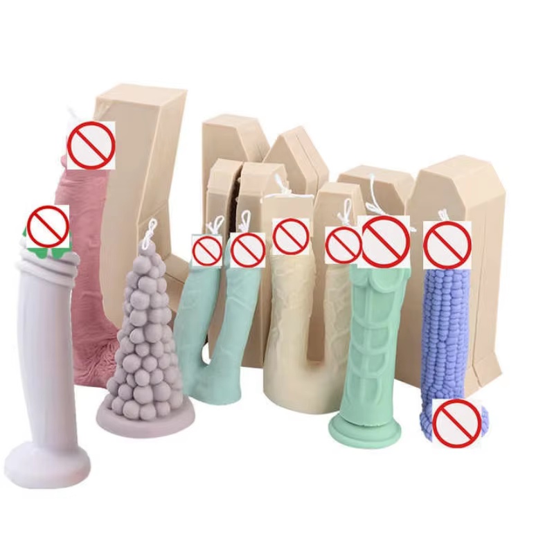 3D Penis Resin Mold Female Vul - Soap Making Kit For Adults recension och pris
