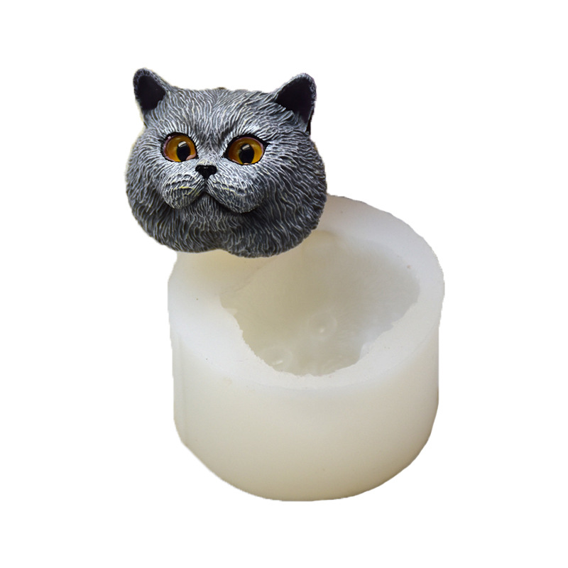 Silicone Mold Short-haired Cat - Soap Making Supplies recension och pris