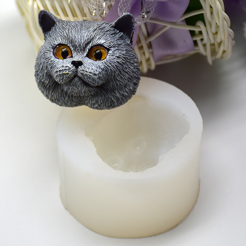Silicone Mold Short-haired Cat - Soap Making Supplies recension och pris