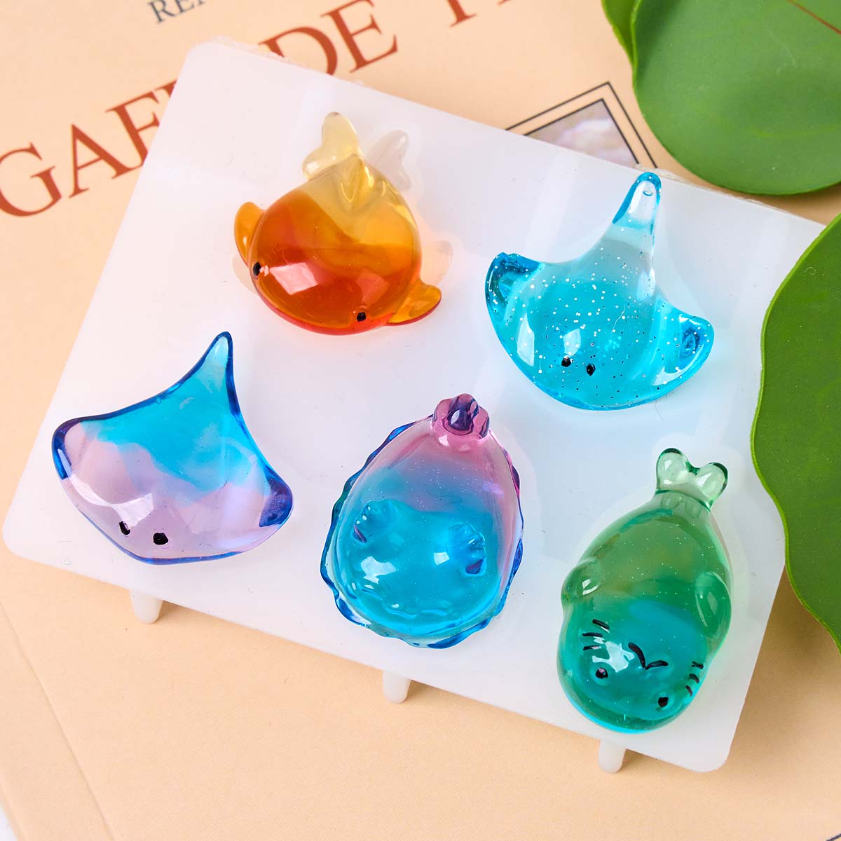 3D Healing Kawaii Manta Ray Wh - Soap Making Ins recension och pris