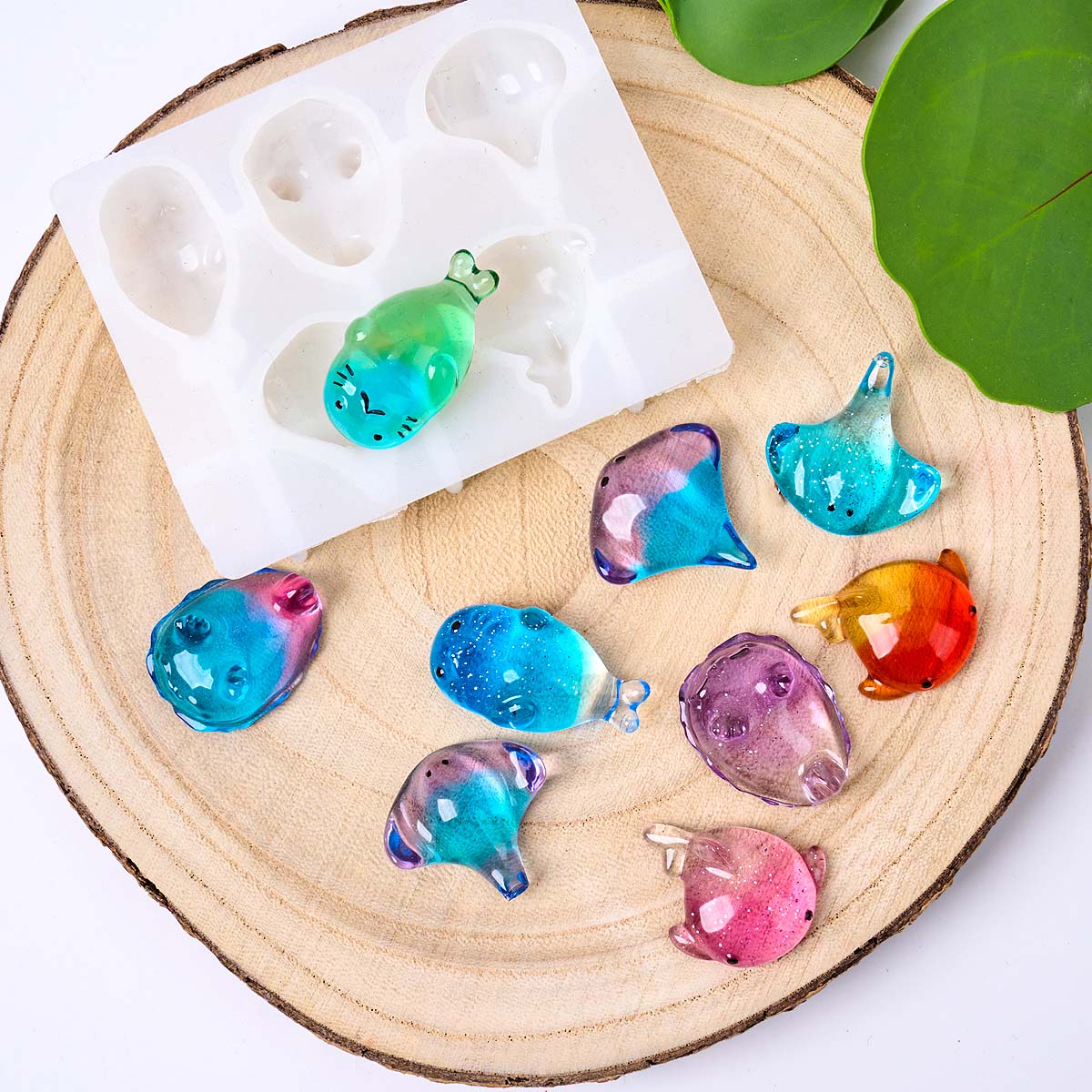 3D Healing Kawaii Manta Ray Wh - Soap Making Ins recension och pris