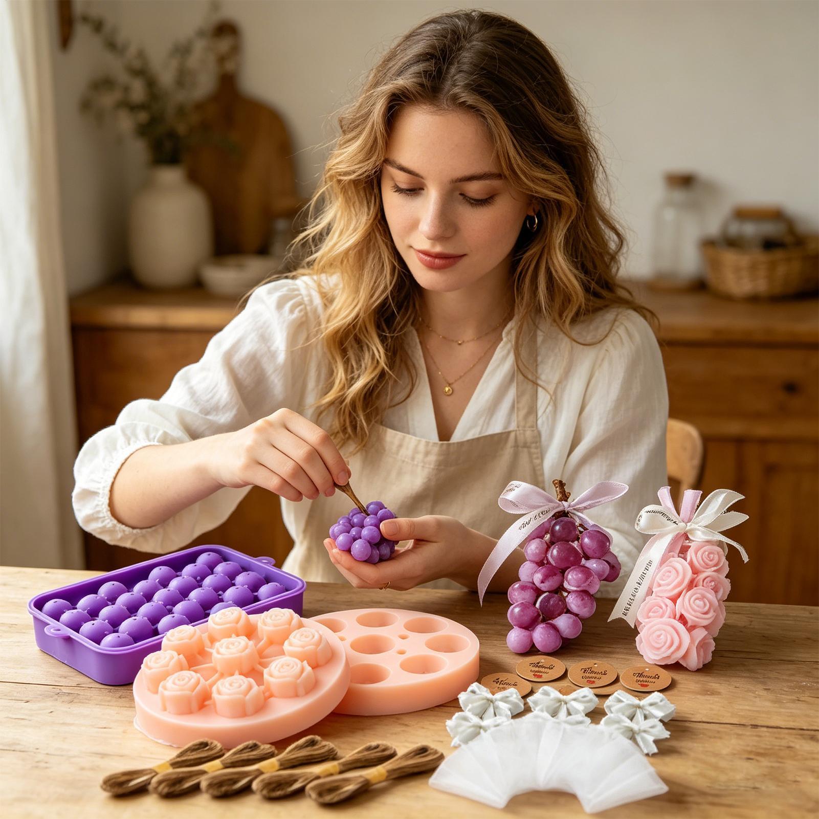 DIY Soap Making Kit DIY Grape  - Soap Making Kit For Adults recension och pris
