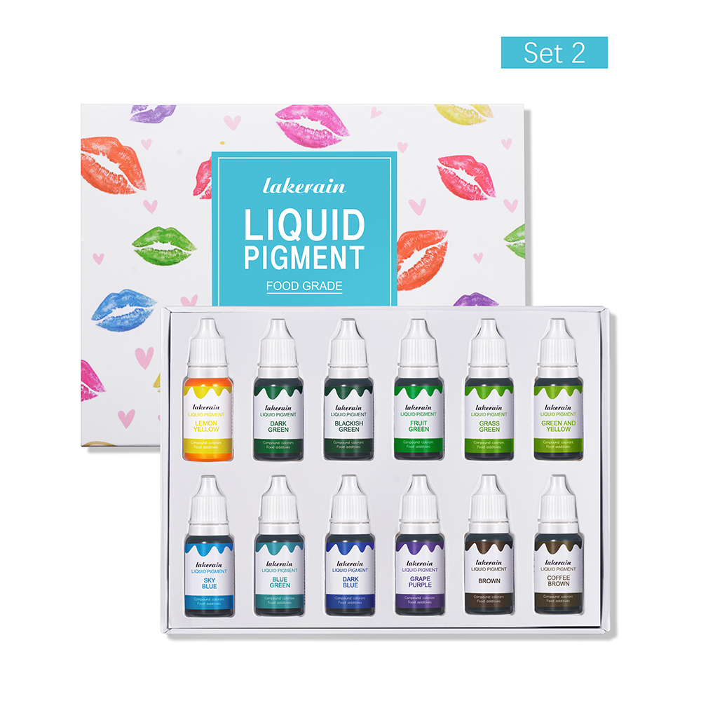 12pcs/Set DIY Liquid Pigment K - Soap Making Using Soap Base recension och pris