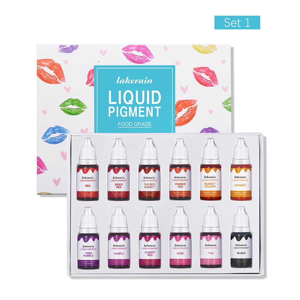 12pcs/Set DIY Liquid Pigment K - Soap Making Using Soap Base recension och pris