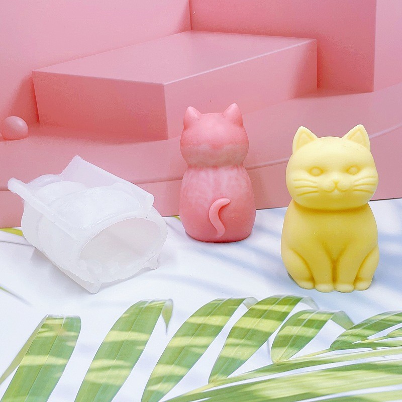 3d fat cat  animal silicone ca - Soap Making Animal Fat recension och pris