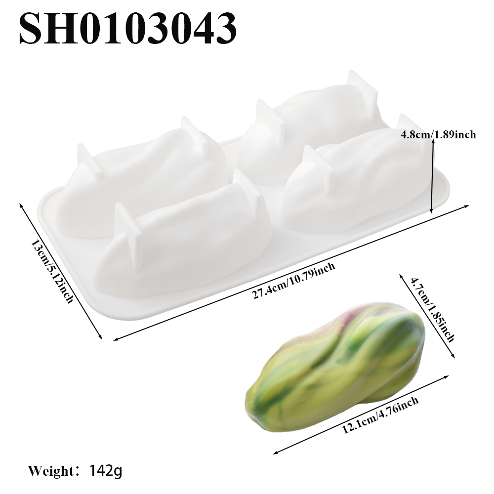 4 or 9-Cell Pistachio Design S - Soap Making Supplies recension och pris
