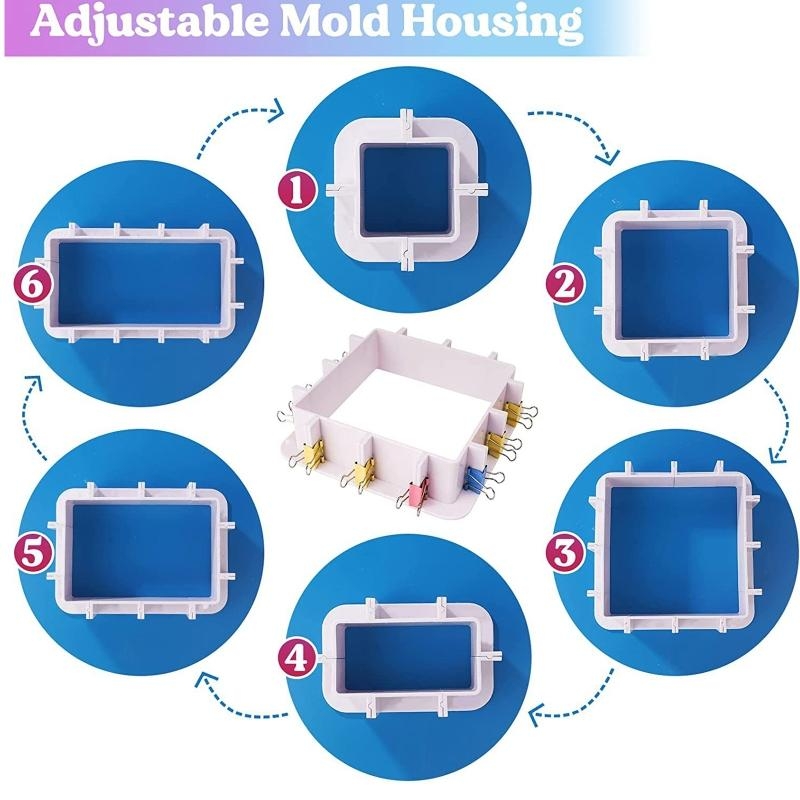 91AC Plastic Housing Frame for - Soap Making Kit For Adults recension och pris