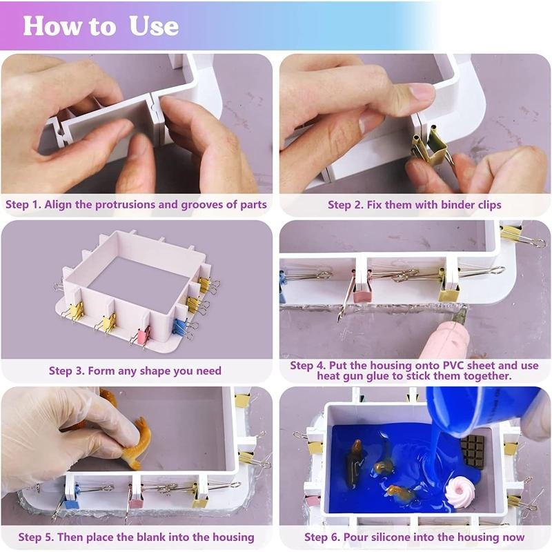 91AC Plastic Housing Frame for - Soap Making Kit For Adults recension och pris