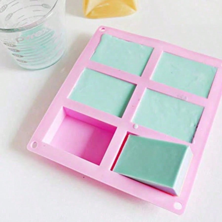 1-2 Pack 6‑Cavity DIY Silicone - Soap Making Supplies recension och pris