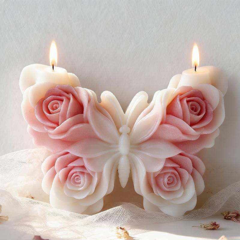 DIY Rose Butterfly Form Silico - Soap Making Ins recension och pris