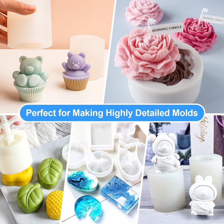 Silicone Mold Making Kit, 38.8 - Soap Making Ins recension och pris