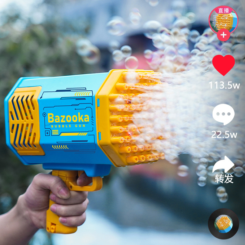 Hot 40/69 Holes Bubble Gun Bub - Soap Making Kit For Adults recension och pris