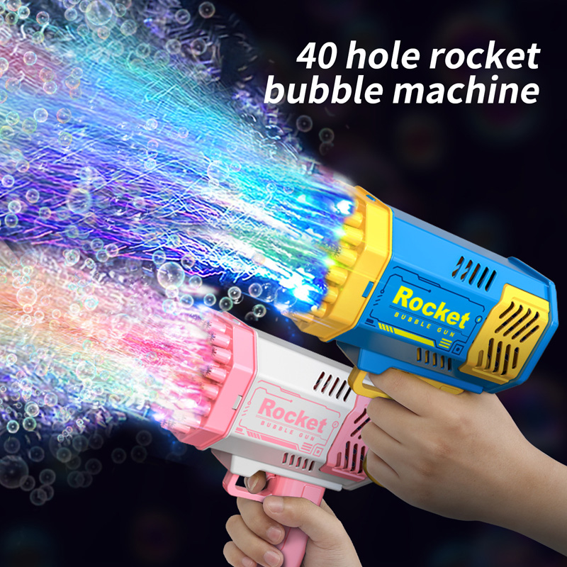 Hot 40/69 Holes Bubble Gun Bub - Soap Making Kit For Adults recension och pris